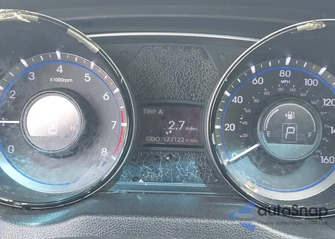 2013 Hyundai Sonata Limited 2.0T z USA, uszkodzony, nr VIN 5NPEC4AB2DH716363